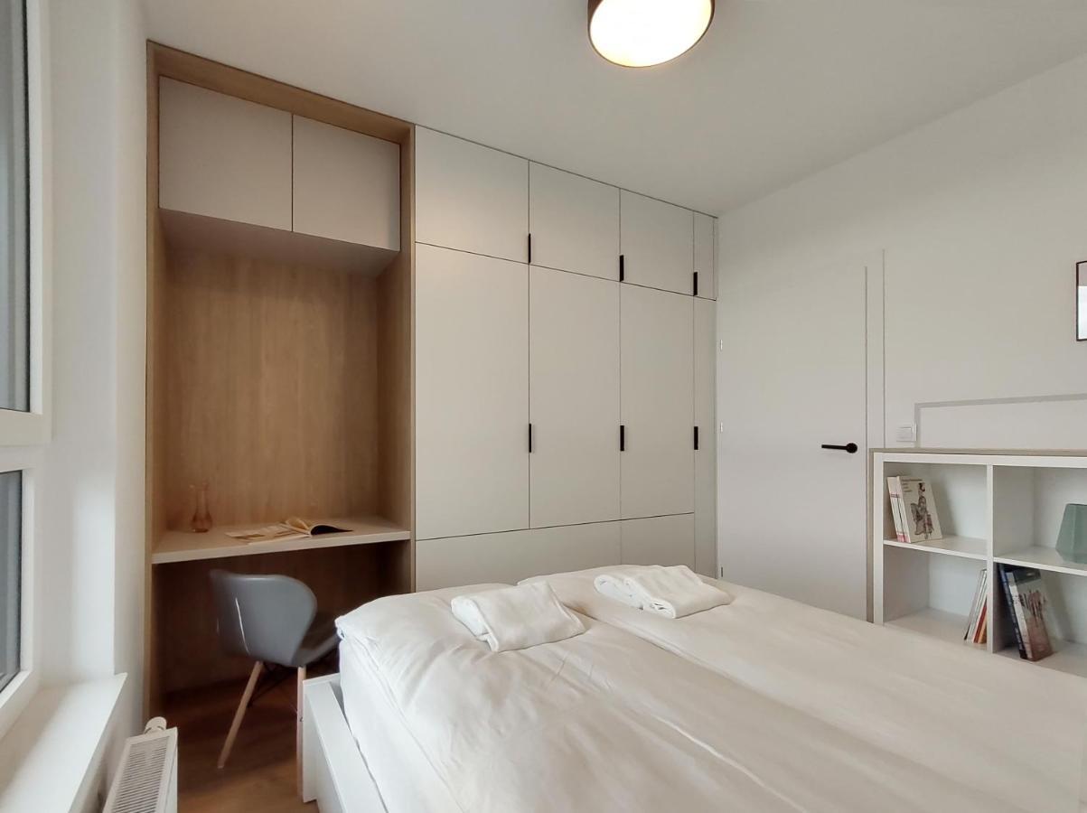 Elegant 3City Apartment With Parking In Gdansk By Noclegi Renters ภายนอก รูปภาพ
