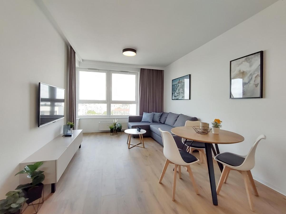 Elegant 3City Apartment With Parking In Gdansk By Noclegi Renters ภายนอก รูปภาพ