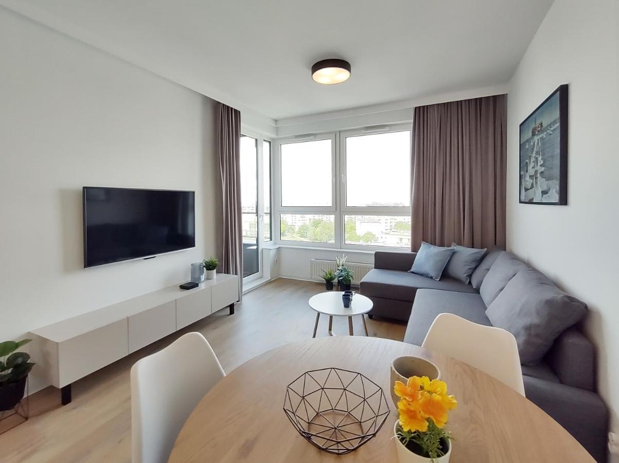 Elegant 3City Apartment With Parking In Gdansk By Noclegi Renters ภายนอก รูปภาพ