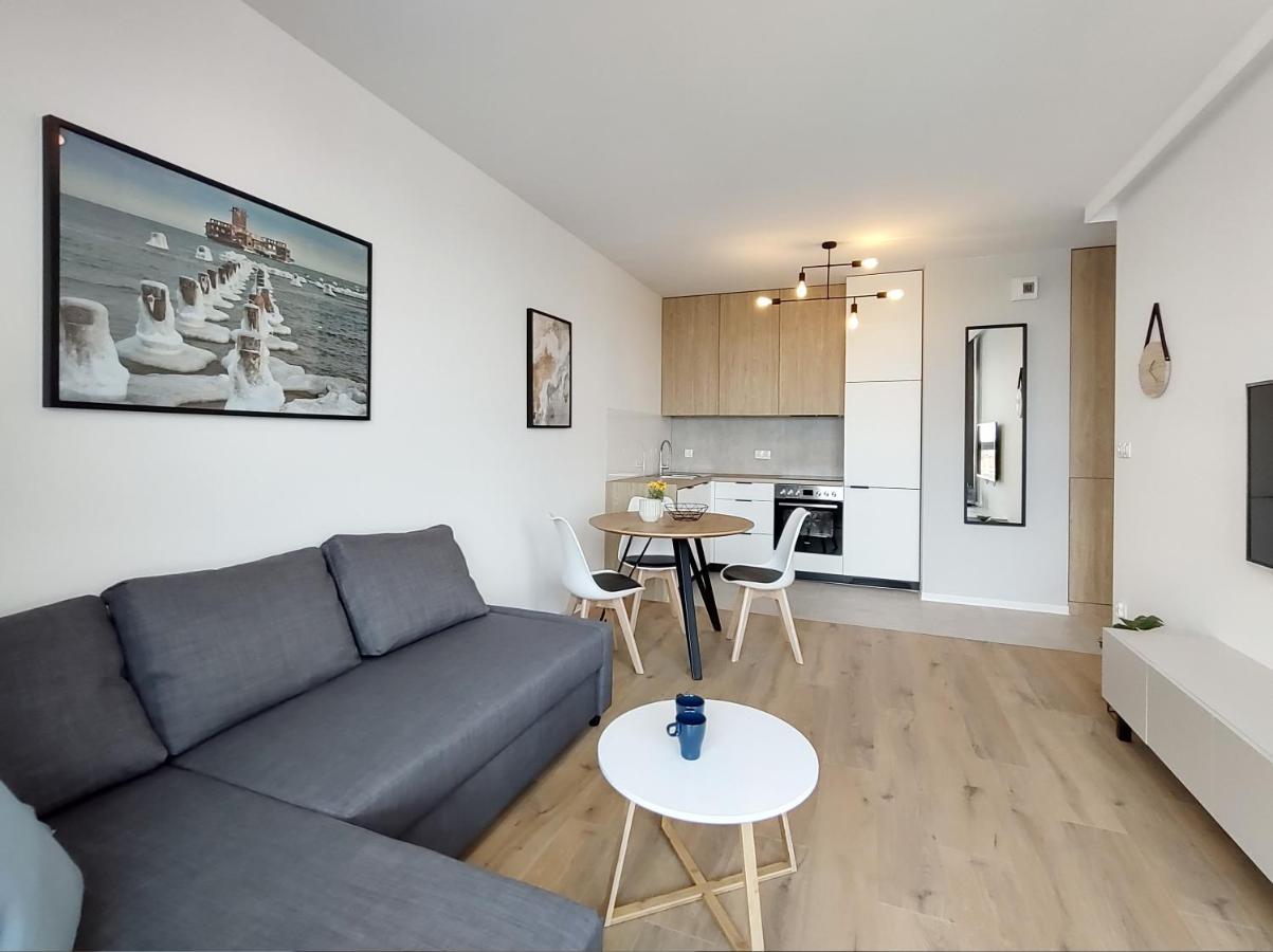 Elegant 3City Apartment With Parking In Gdansk By Noclegi Renters ภายนอก รูปภาพ
