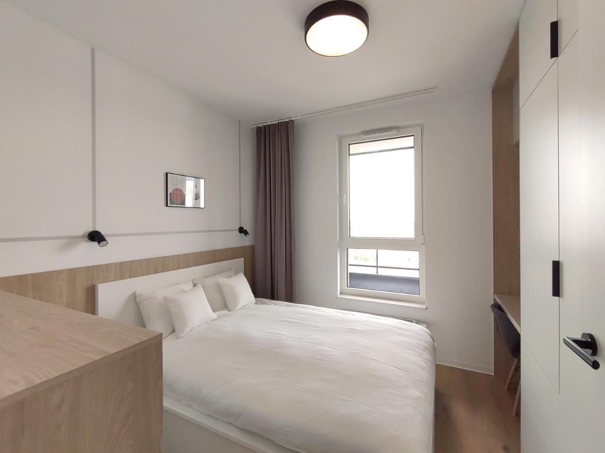 Elegant 3City Apartment With Parking In Gdansk By Noclegi Renters ภายนอก รูปภาพ