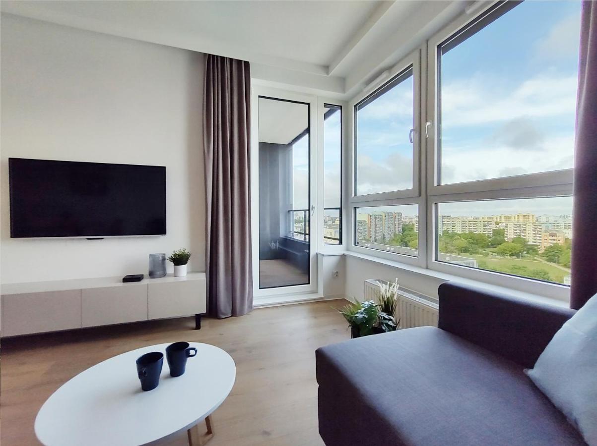 Elegant 3City Apartment With Parking In Gdansk By Noclegi Renters ภายนอก รูปภาพ